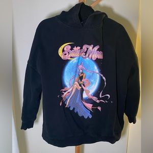 Sailor moon black hoodie